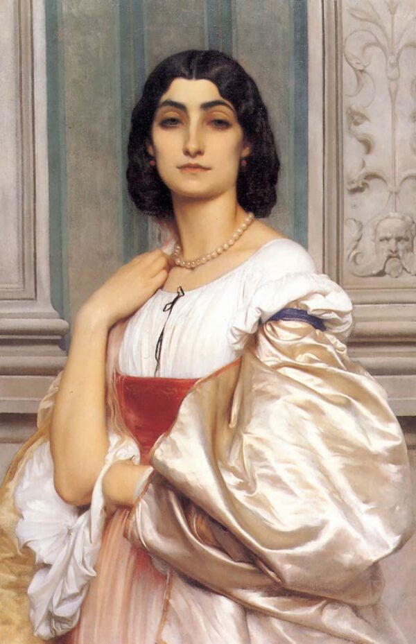 A Roman Lady by Lord Frederick Leighton, hand-painted oil painting reproduction