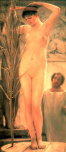A Sculptor’s Model by Lawrence Alma-Tadema, hand-painted oil painting reproduction