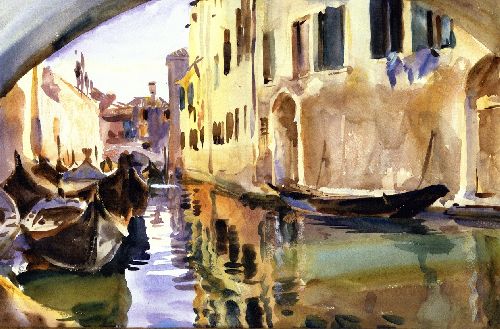 A Smal Canal Venice by George Hendrik Breitner, hand-painted oil reproduction