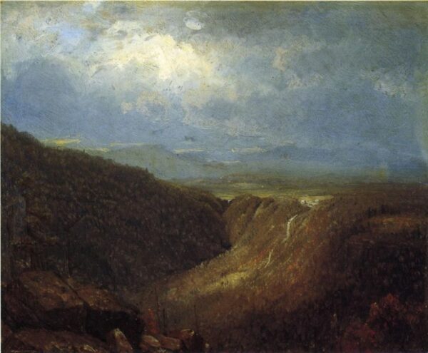 A Souvenir of the Catskills by Sanford Robinson Gifford, hand-painted oil painting reproduction