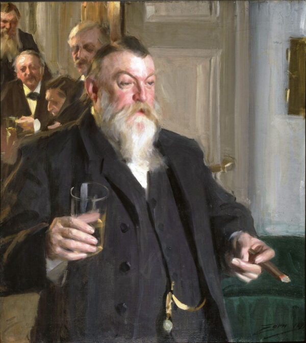 A Toast in the Idun Society by Anders Zorn, hand-painted oil painting reproduction