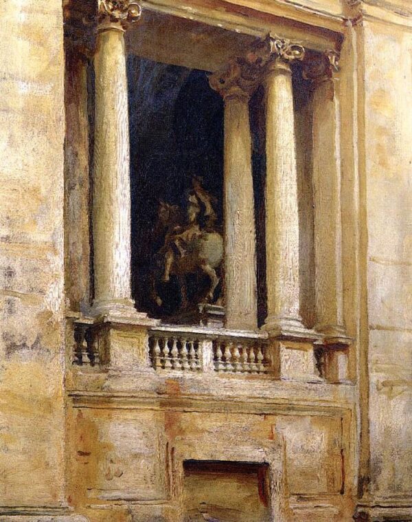 A Window in the Vatican by John Singer Sargent, hand-painted oil painting reproduction