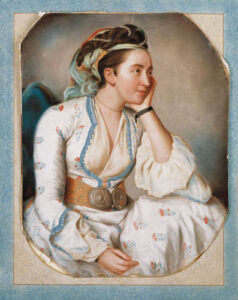 A Woman in Turkish Dress by Jean-Étienne Liotard, hand-painted oil painting reproduction