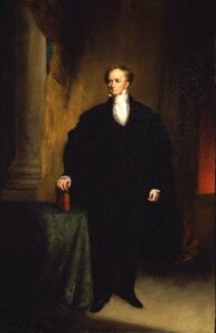 Abbott Lawrence by Chester Harding, hand-painted oil painting reproduction