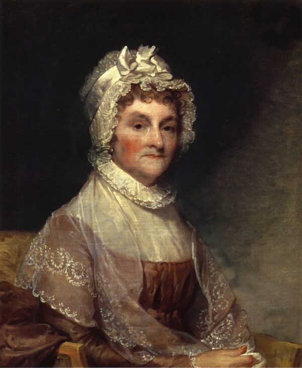 Abigail Smith Adams by Gilbert Stuart, hand-painted oil painting reproduction
