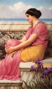 Absence Makes the Heart Grow Fonder by John William Godward, hand-painted oil painting reproduction