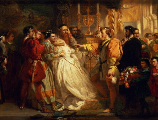 Claudio, Deceived by Don John, Accuses Hero by Marcus Stone, hand-painted oil painting reproduction