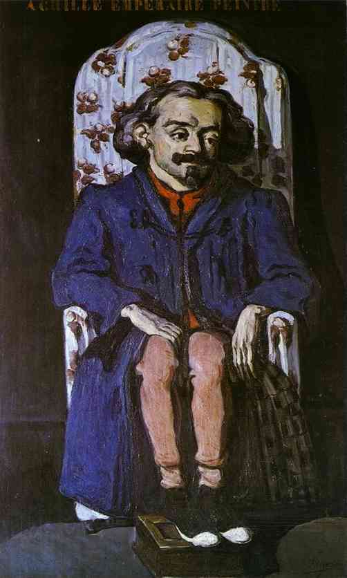 Achille Emperaire by Paul Cézanne, hand-painted oil reproduction