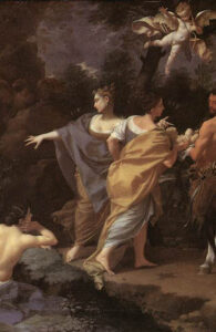 Achilles Handing over to Chiron by Donato Creti, hand-painted oil painting reproduction