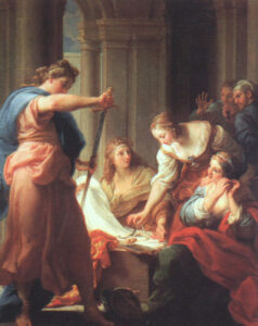 Achilles at the Court of Lycomedes by Pompeo Batoni, hand-painted oil painting reproduction