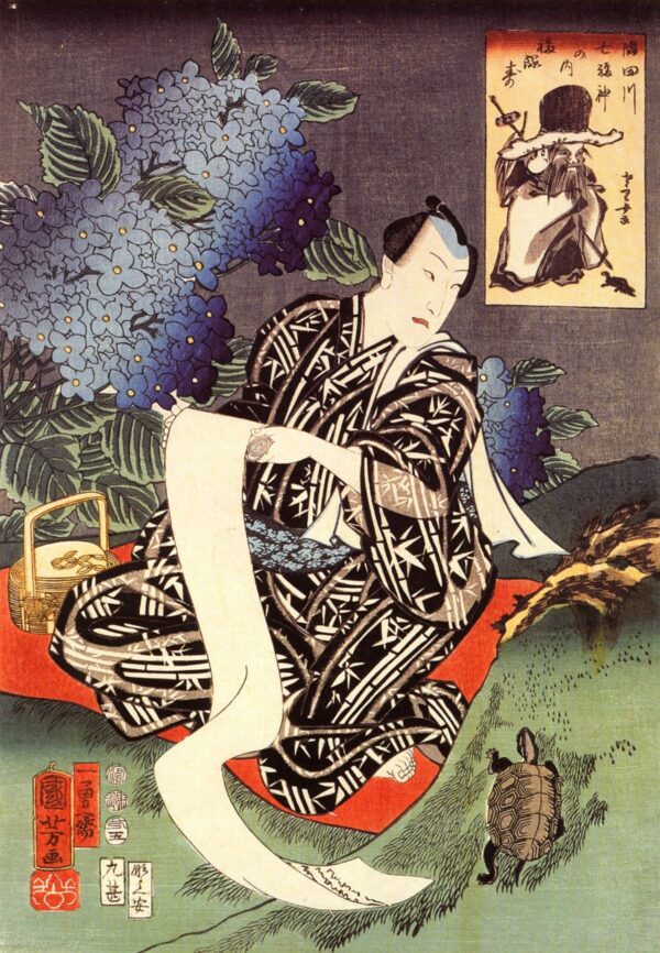Actor IX by Utagawa Kuniyoshi, hand-painted oil painting reproduction