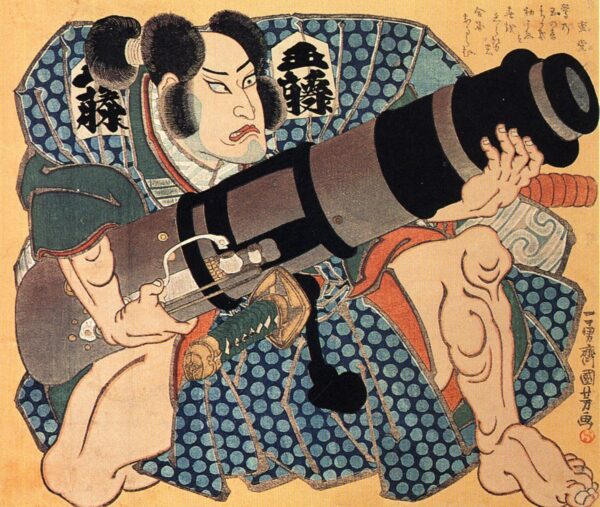 Actor VI by Utagawa Kuniyoshi, hand-painted oil painting reproduction