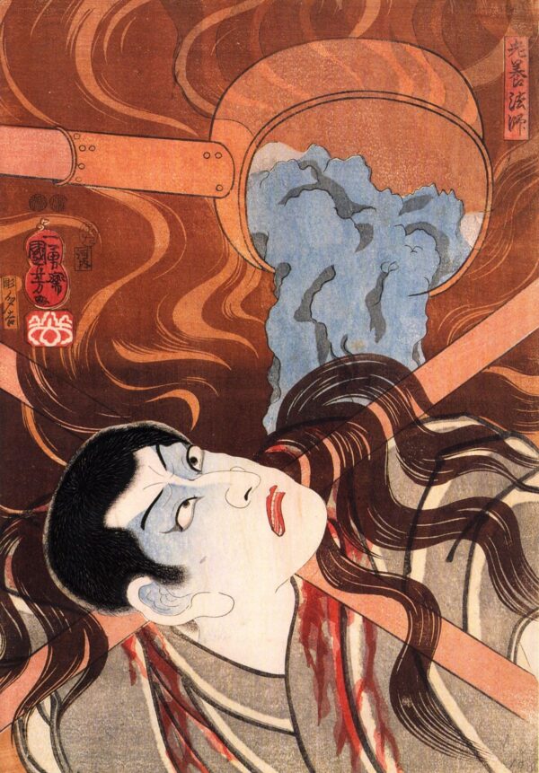 Actor XII by Utagawa Kuniyoshi, hand-painted oil painting reproduction