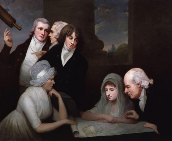 Adam Walker and his Family by George Romney, hand-painted oil painting reproduction
