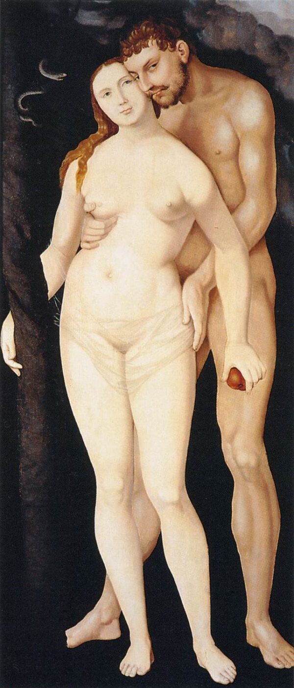 Adam and Eve c by Hans Baldung Grien, hand-painted oil painting reproduction