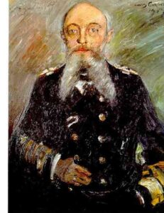 Admiral Von Tirpitz by Lovis Corinth, hand-painted oil painting reproduction