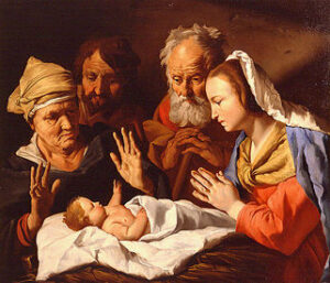 Adoration Of The Christ Child by Matthias Stomer, hand-painted oil painting reproduction
