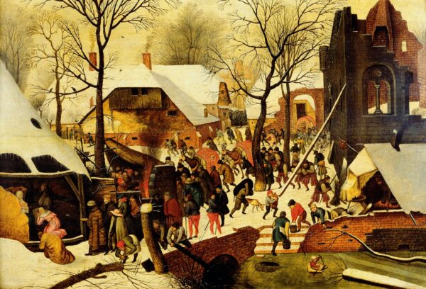 Adoration of the Magi by Pieter Brueghel the Younger, hand-painted oil painting reproduction