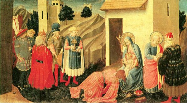 Adoration of the Magi by Fra Angelico, hand-painted oil painting reproduction