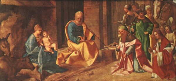 Adoration of the Magi by Giorgione, hand-painted oil painting reproduction