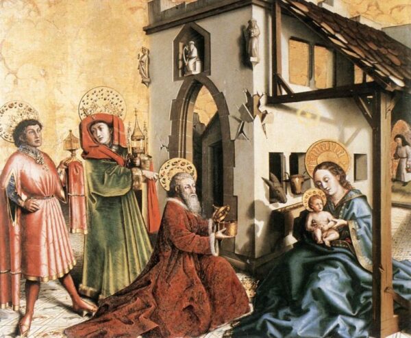 Adoration of the Magi by Konrad Witz, hand-painted oil painting reproduction