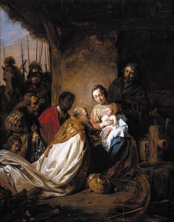 Adoration of the Magi by Jan de Bray, hand-painted oil painting reproduction