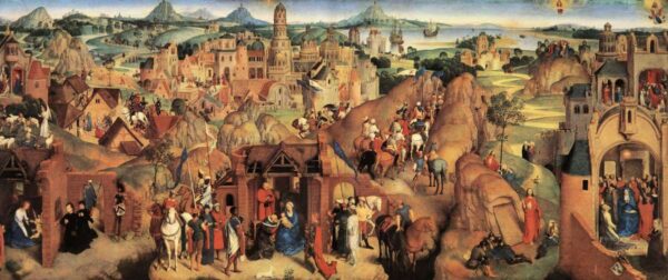 Advent and Triumph of Christ by Hans Memling, hand-painted oil painting reproduction