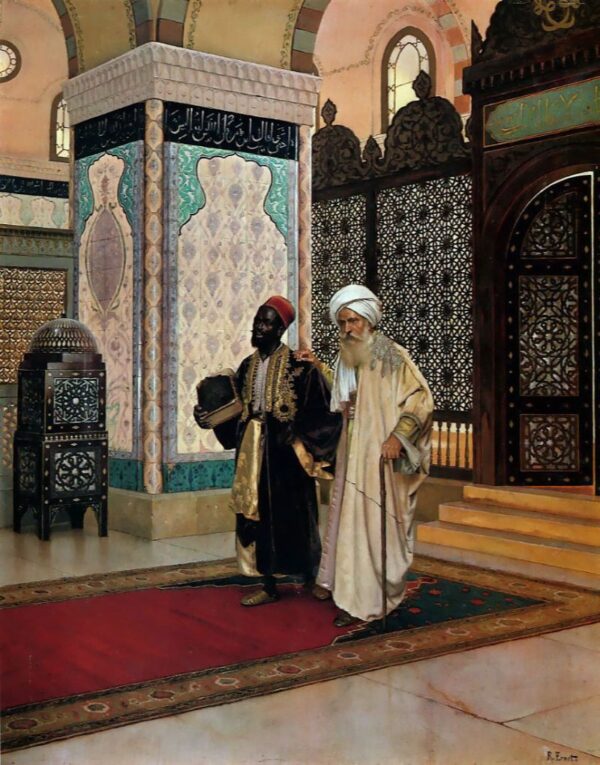 After Prayer by Rudolf Ernst, hand-painted oil painting reproduction