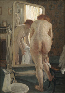 After the Bath by Emanuel Phillips Fox, hand-painted oil painting reproduction