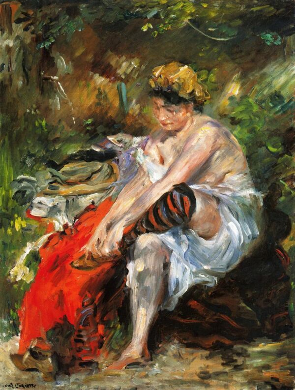 After the Bath by Lovis Corinth, hand-painted oil painting reproduction