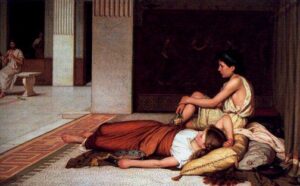 After the Dance by John William Waterhouse, hand-painted oil painting reproduction