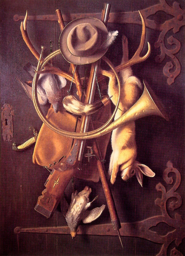 After the Hunt III by William Michael Harnett, hand-painted oil painting reproduction