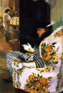After the Meeting by Cecilia Beaux, hand-painted oil painting reproduction