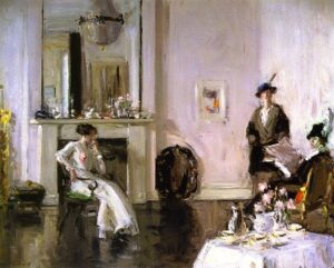 Afternoon by Francis Cadell, hand-painted oil painting reproduction