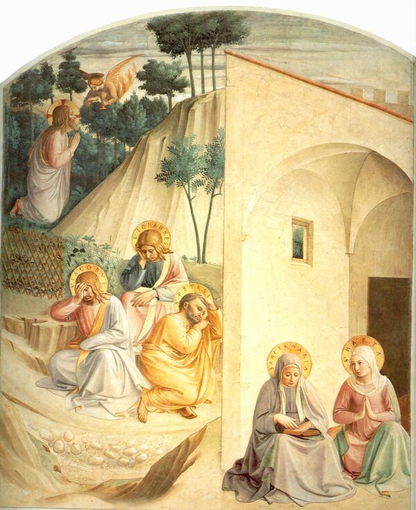 Agony in the Garden by Fra Angelico, hand-painted oil painting reproduction