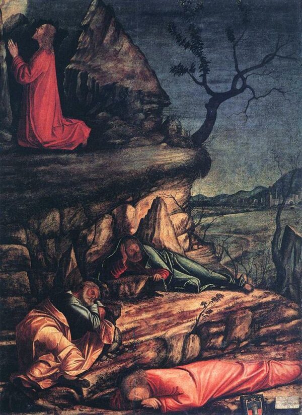 Agony in the Garden by Vittore Carpaccio, hand-painted oil painting reproduction