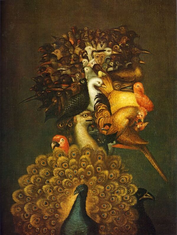 Air by Giuseppe Arcimboldo, hand-painted oil painting reproduction