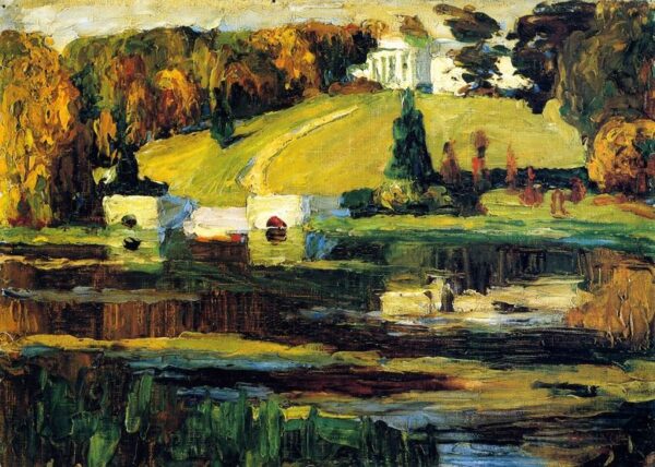 Akhtyrka – Autumn by Wassily Kandinsky, hand-painted oil painting reproduction
