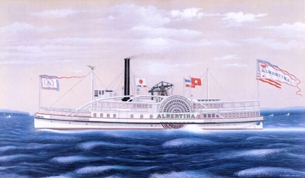 Albertina by James Bard, hand-painted oil painting reproduction