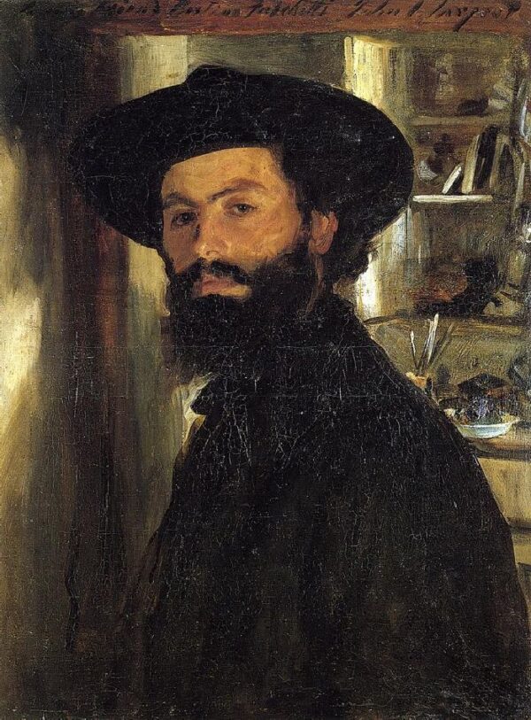 Alberto Falchetti by John Singer Sargent, hand-painted oil painting reproduction