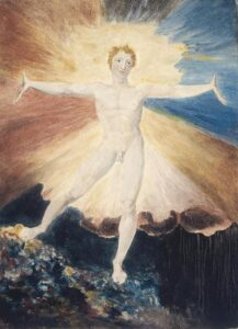 Albion Rose by William Blake, hand-painted oil painting reproduction