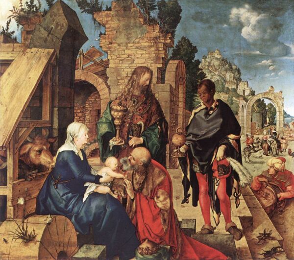 Adoration of the magi durer by Albrecht Dürer, hand-painted oil painting reproduction