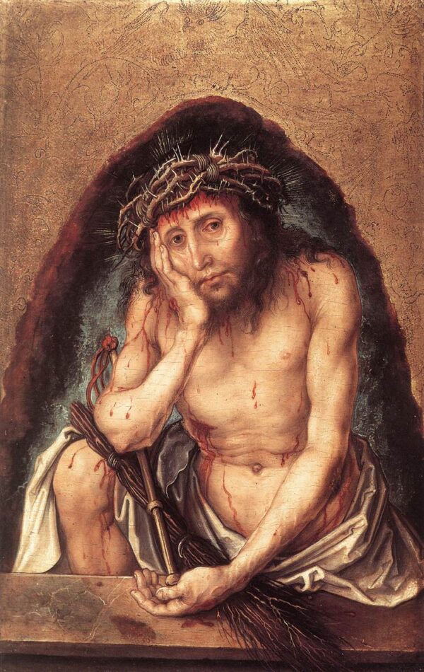 Christ as the Man of Sorrows by Albrecht Dürer, hand-painted oil painting reproduction