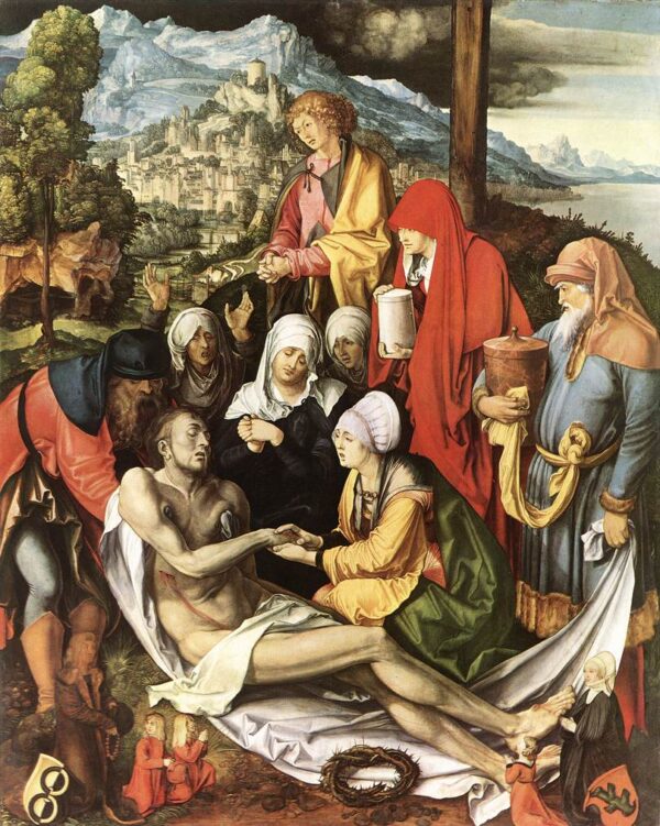 Lamentation for Christ by Albrecht Dürer, hand-painted oil painting reproduction