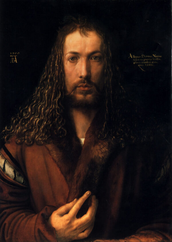 Self Portrait of Durer by Albrecht Dürer, hand-painted oil painting reproduction
