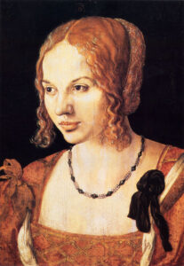 Venezianische junge Frau portrait of lady by Albrecht Dürer