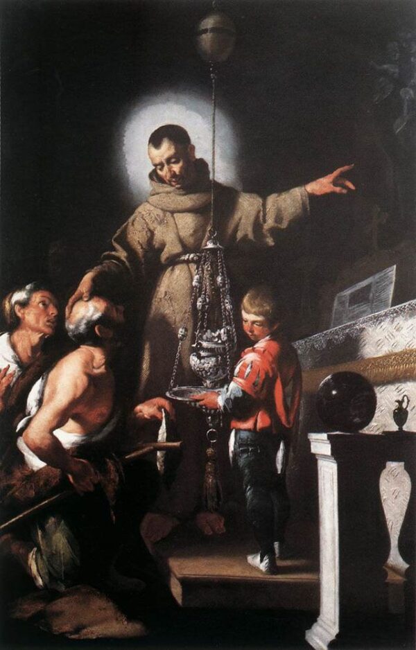 The Miracle of Saint Diego of Alcantara by Bernardo Strozzi, hand-painted oil painting reproduction