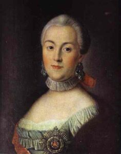 Portrait Of Grand Duchess Catherine Alekseevna by Aleksey Antropov, hand-painted oil painting reproduction