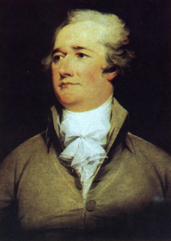 Alexander Hamilton by John Trumbull, hand-painted oil painting reproduction