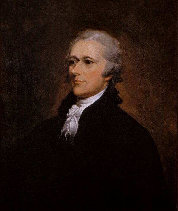 Alexander Hamilton II by John Trumbull, hand-painted oil painting reproduction